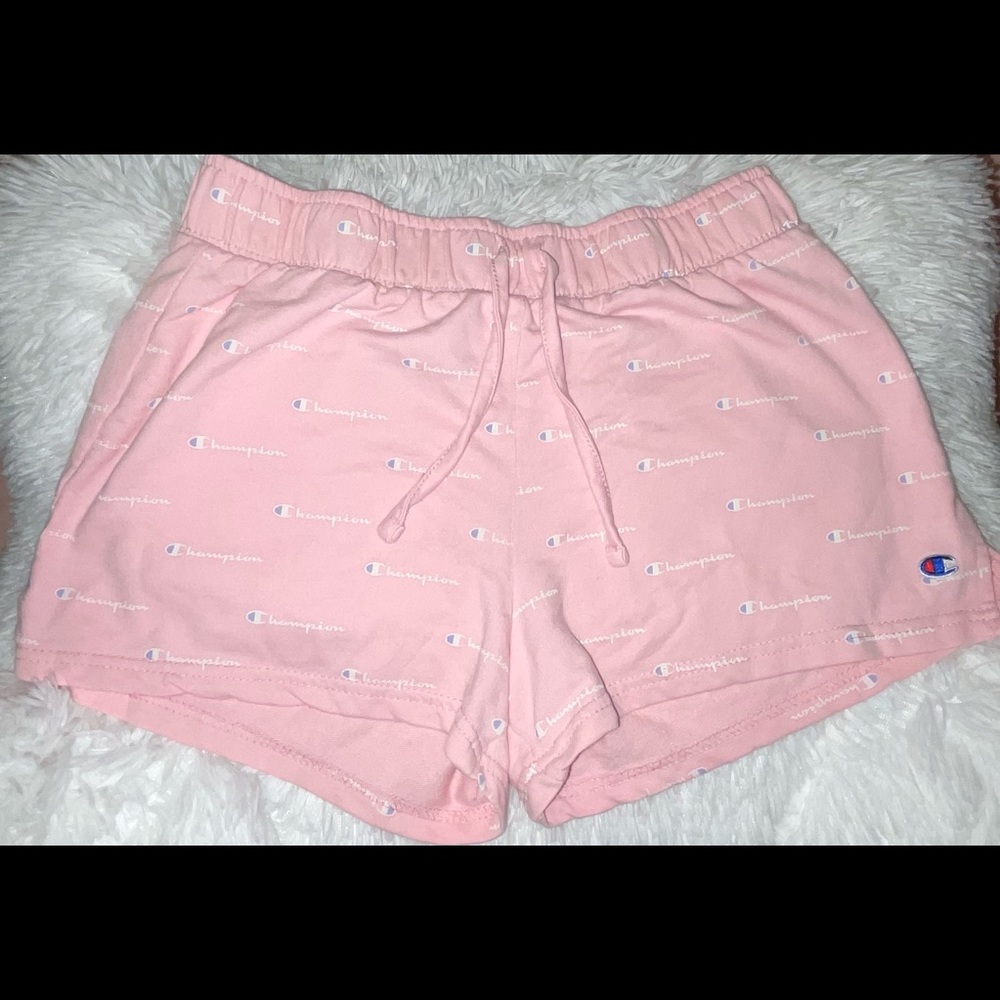 Pink Girls Champion shorts